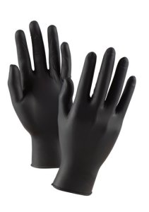 BLACK NITRILE P FREE GLOVE 2
