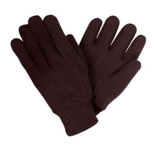 BROWN COTTON GLOVE