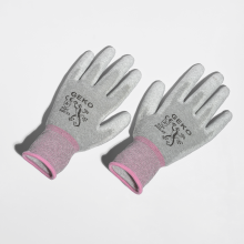 ESD PU PF NYLON GLOVE GRAY (XS)