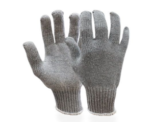 GUANTE DE ALGODON GRIS