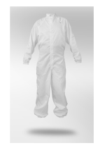 OVEROL BLANCO ANTIESTATICO SIN GORRO 1