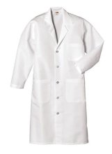 LAB COAT NYLON WHITE