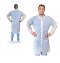 LAB COAT SMS WHITE 